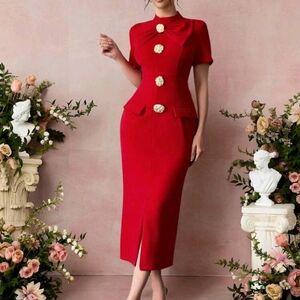 Romantic Valentine's New Fashion High-End Slim Fit Bowknot Metal
